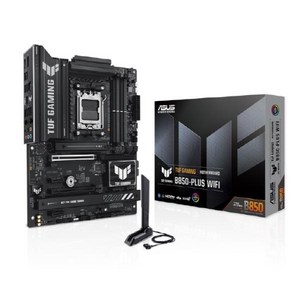 ASUS TUF Gaming B850-PLUS WIFI STCOM 에이수스 컴퓨터 게이밍 PC 메인보드 AMD CPU추천 MainBoard
