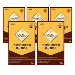 카무트 효소 식약청 HACCP 인증 캐나다 정품 30포, 90g, 5개