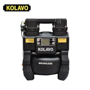 [오늘발송] KOLAVO 콜라보 충전 콤프레샤 KOL-A25 (5L) 18V 마끼다 배터리 호환가능, 1개