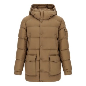 몽클레르 후드 패딩 코트, 브라운계열, Numeric 5(KR 108-190)