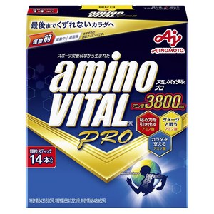 아미노바이탈 프로 3800mg 14포 aminoVITAL 아미노산 BCAA 등 비타민 함유 보충제, 61.6g, 1개