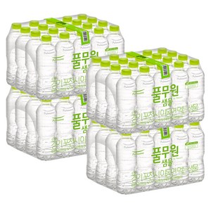 풀무원샘물 무라벨 생수, 500ml, 80개