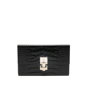 톰포드 실버 톤 하드웨어 클러치