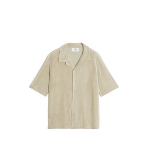 메종키츠네 버튼 타월 셔츠, 베이지계열, Standard M(KR 100)