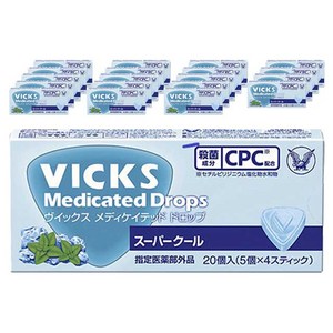 빅스 메디케이티드 드롭 수퍼 쿨 20개입, 20개