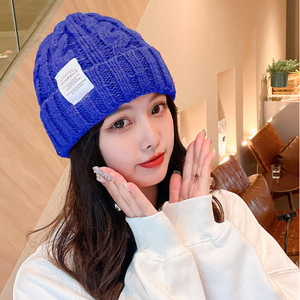 클레시아 여성 겨울모자 비니 니트 방한 꽈배기