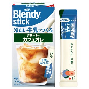블랜디 차가운 우유로 만든 크리미 카페오레 스틱