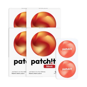 패칫 슬림잇 다이어트 패치, 14개입, 4개