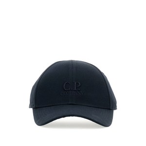 C.P.컴퍼니 로고 자수 캡 모자
