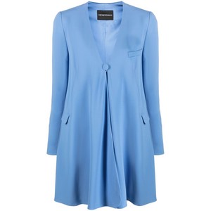 엠포리오아르마니 싱글 브레스티드 오버사이즈 블레이저