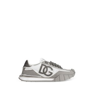 돌체앤가바나 DG 로고 스니커즈, Europe 37(KR 240), 화이트계열+그레이계열