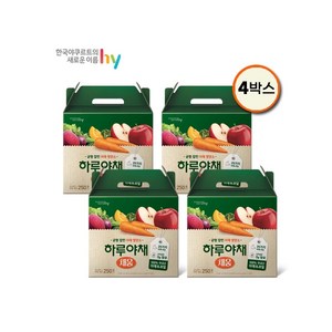 [하루야채] 채움 100ml*15포*4박스 (총 60포), 100ml, 60개
