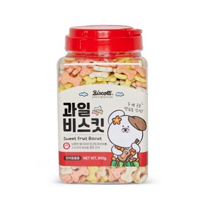 비스코티 반려동물 비스켓, 과일, 800g, 1개