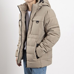 스타일에스 웰론 하프 융 안감 고급 패딩점퍼 jk350