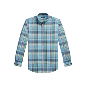 폴로랄프로렌 긴소매 셔츠, 블루계열+그린계열, Standard M(KR 38)