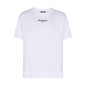 발망 로고 자수 티셔츠, 화이트계열, Standard XS(KR 100)