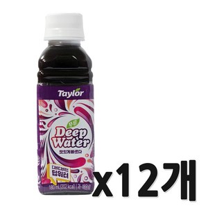 테일러 푸룬 딥워터, 180ml, 12개