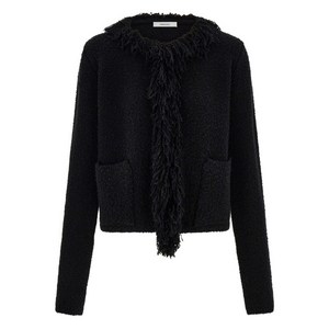 페라가모 프린지 가디건