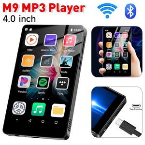 81 플레이어 라디오 FM MP3 M9 40 음악 인치 플레이어 MP3 50 블루투스 MP4 워크맨 MP3 안드로이드 터치스크린 플레이어 풀 플레이어 와이파이, 2)3 and 32GB