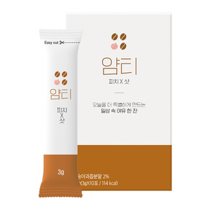얌티 디카페인 커피 아샷추 피치 샷 이온음료 전해질 가루 분말 파우더 보충제