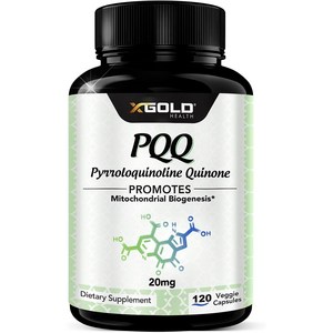 미국 PQQ 미토콘드리아 120캡슐 4개월분, 1개, 120정