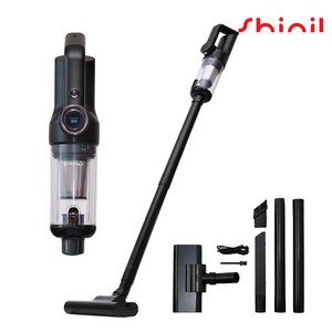 [2026년 최신형] 신일 프리미엄 초경량 슬림 BLDC모터 무선 청소기 소형 원룸 오피스텔 가정용