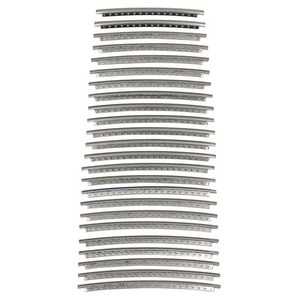 SCUD 스테인리스 스틸 프렛 미디엄 점보 크라운 HFS-M2-P24 24개입, 미디엄 점보, 1개