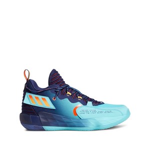 아디다스 데임 7 EXTPLY "다크 블루/펄스 아쿠아 솔라 레드" 스니커즈, US men 10.5(KR 285), 블루계열