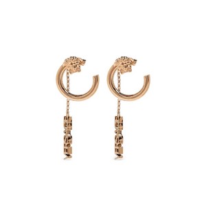 베르사체 메두사 로고 이어링