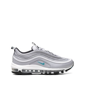 나이키 에어 맥스 97 실버 아쿠아 스니커즈, US 5(KR 220), 실버계열+블루계열