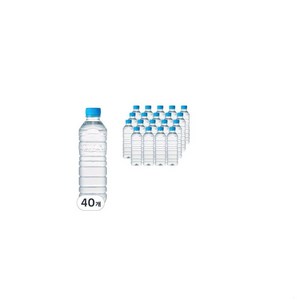 가야산천년수 천년수 무라벨 생수, 500ml, 40개