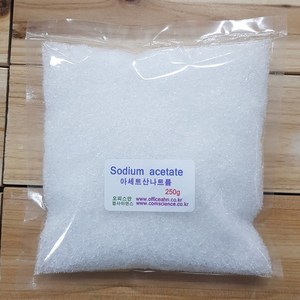 오피스안 Sodium acetate (CH3COONa) 초산나트륨(아세트산나트륨) 화)250g 시약, 1개