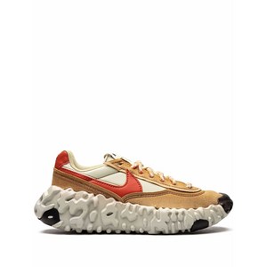 나이키 오버브레이크 로우탑 스니커즈, US men 6(KR 240), 베이지계열+레드계열