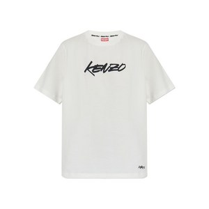 겐조 로고 프린트 티셔츠, 화이트계열, Standard XS