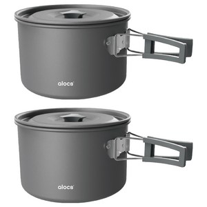 알록스 야외용 포트 CW-C71 3L, 그레이, 2개