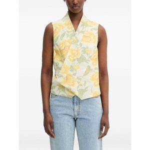 겐조 겐조 피오니 민소매 탑