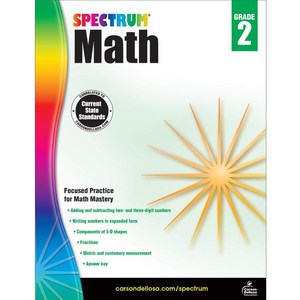 Spectrum Math Grade. 2, CARSONDELLOSA