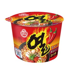 오뚜기 열라면 용기 105g, 12개
