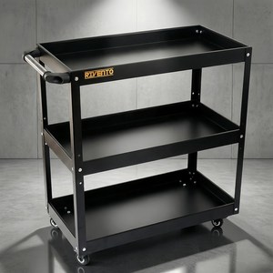리벤토 3단 이동식 공구함 MTB-720S 철재 툴픽업 정리함 수납함 선반 작업대 연장 부품