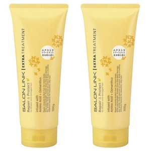 쿠마노 살롱링크 엑스트라 트리트먼트 리페어 & 프로텍트, 300g, 2개