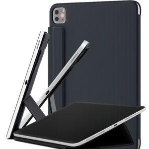 모키보 프리앵글 각도조절이 되는 아이패드 케이스 거치대 커버 에어 미니 프로 호환 펜슬수납 마그네틱 - 슬림