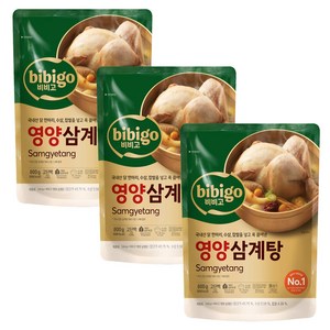 비비고 영양삼계탕, 800g, 3개