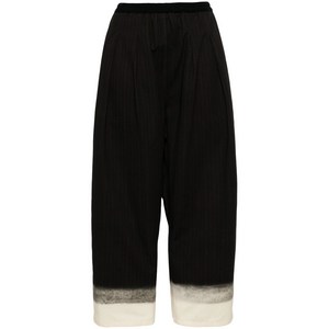 메종 마르지엘라 핀스트라이프 와이드 팬츠