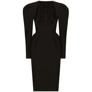 돌체앤가바나 긴소매 드레스, 블랙계열, Italy 44(KR 66)