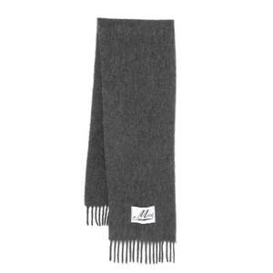 마르니 로고 패치 스카프