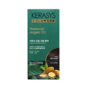 케라시스 아르간오일 염색제 120g, 다크브라운, 1개
