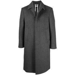 톰 브라운 싱글 브레스티드 코트