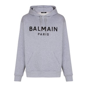 발망 프린트 코튼 후디, 그레이계열, Standard XL(KR 115)