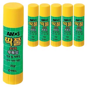 아모스 딱풀, 35g, 6개