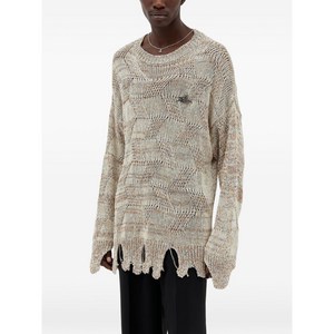 비비안웨스트우드 콜레트 디스트레스드 스웨터